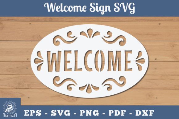 Download Welcome Sign Papercut SVG 2 - Premium Bundle
