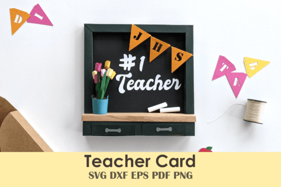 Download Teacher Appreciation - 3D Card Template - Premium Resources